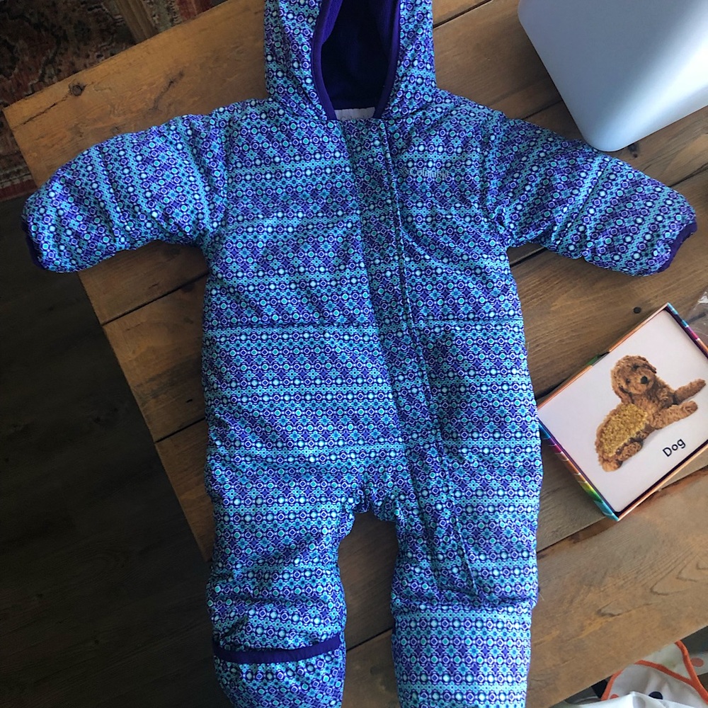 Columbia infant snowsuit